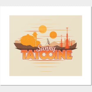 Sunny Tatooine Posters and Art